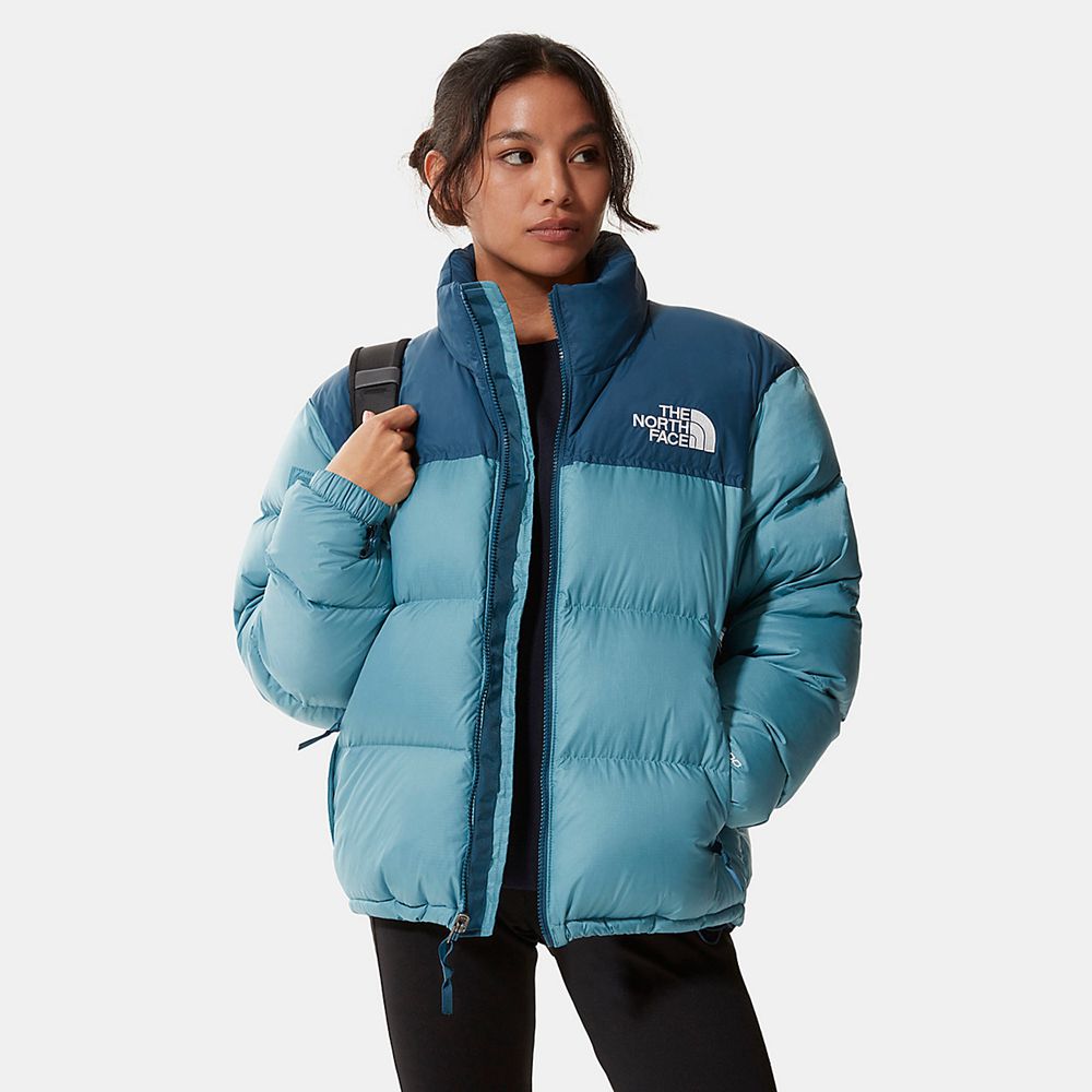 Plumon north face online mujer